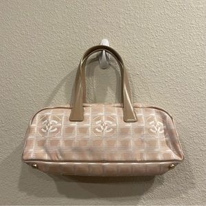 Authentic CHANEL Travel Line Boston Bag